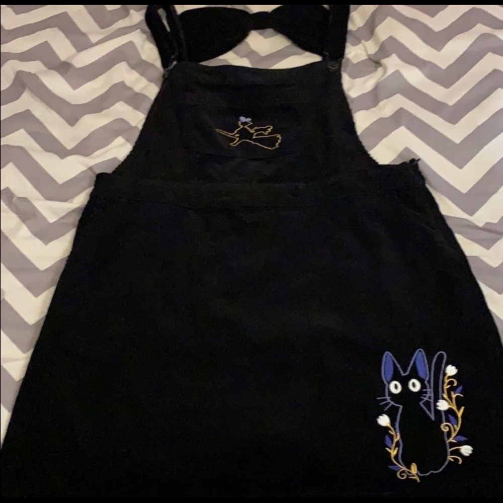 KiKi’s Delivery Service overall dress